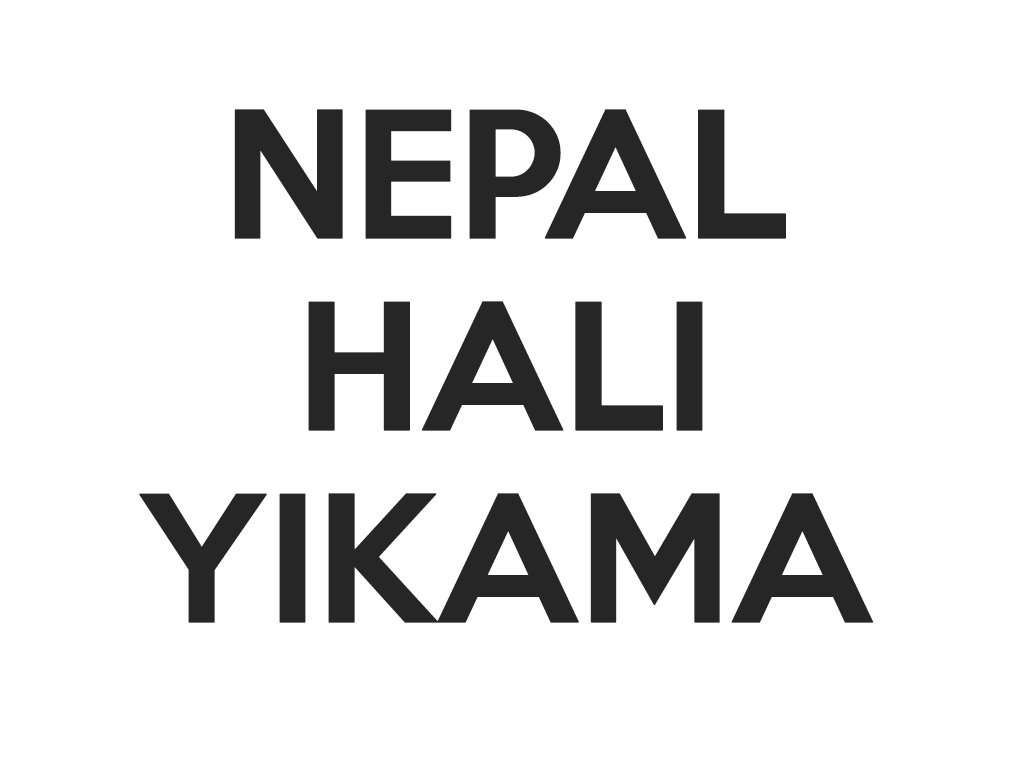 Nepal Halı Yıkama